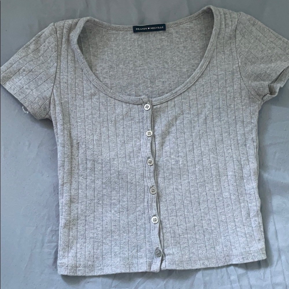 gray zelly top - Picture 1 of 5